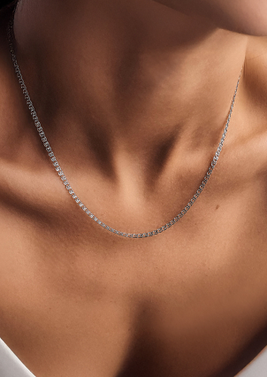 Ланцюг Срібло 925° (родій) 841р 2