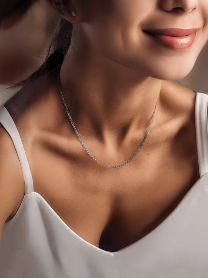 Ланцюг Срібло 925° (родій) 841р 2