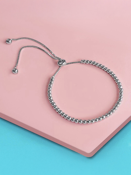 Bracelet without inserts Silver 925° (rhodium) b2/2019