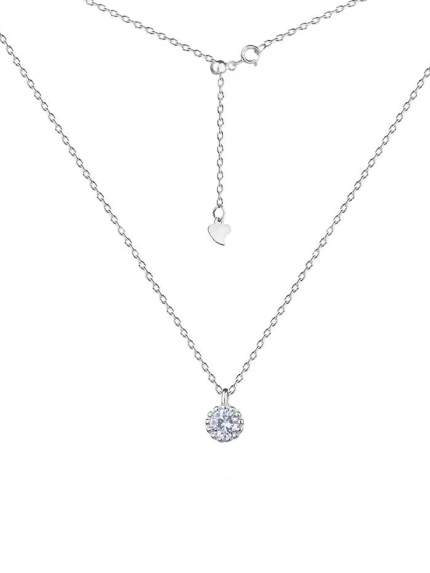 Кольє фіаніт Срібло 925° (родій) кл2ф/1008