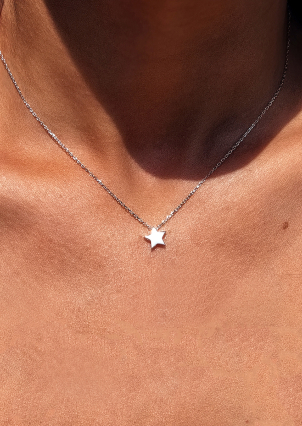 Кольє без вставок Срібло 925° (родій) кл2/3007