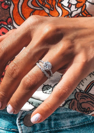 Pierścień cyjanitowy Srebro 925° (rod) 1332/1 rok