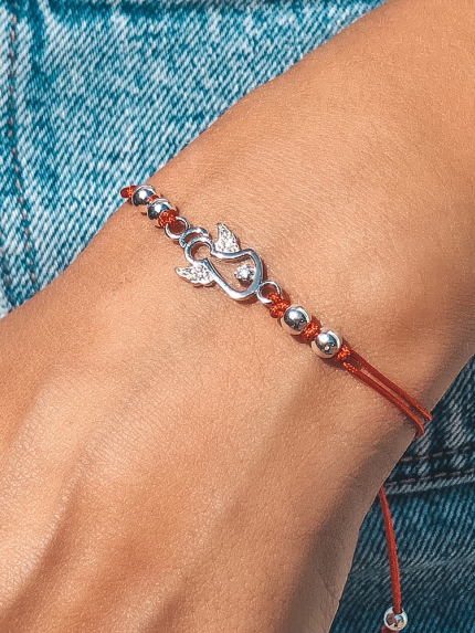 Браслет фіаніт Срібло 925° (родій) 75174