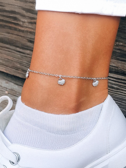 Bransoletka szafirowa Srebro 925° (rod) 75202-n