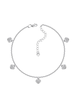 Браслет фіаніт Срібло 925° (родій) 75202-н