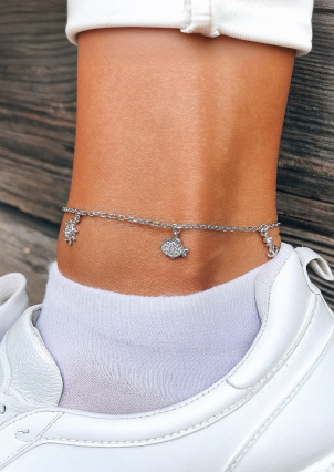 Браслет фіаніт Срібло 925° (родій) 75203-н