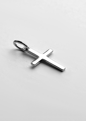 Підвіс без вставок Срібло 925° (родій) п2/1035