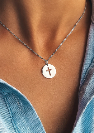 Підвіс без вставок Срібло 925° (родій) п2/1119