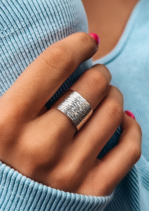 Ring without inserts Silver 925° S0001/3