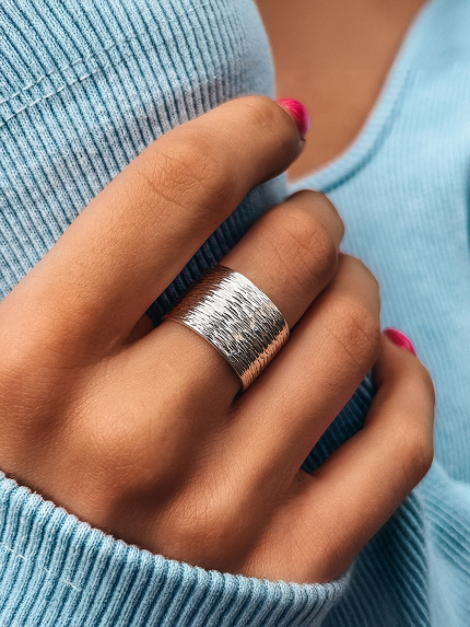 Pierścionek bez wkładek Srebro 925° S0001/3