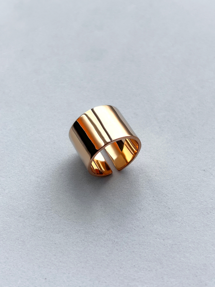 Pierścionek bez wkładów Srebro 925° (pozłacane) S0001PR