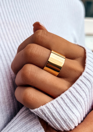 Ring without inserts Silver 925° (gold-plated) S0001PR