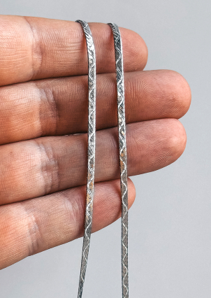 Ланцюг Срібло 925° (родій) 825р 3