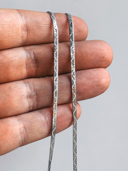 Ланцюг Срібло 925° (родій) 825р 3