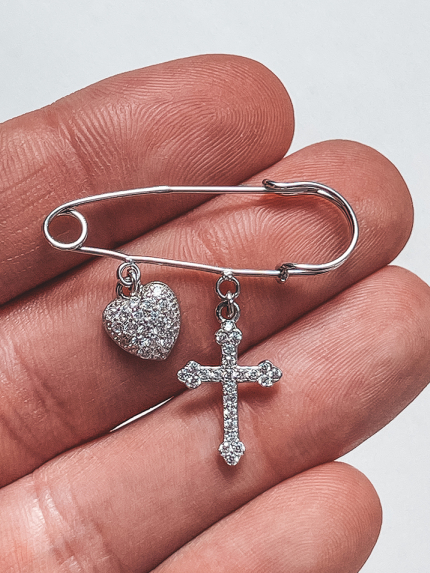 Булавка Срібло 925° (родій) бр2ф/013