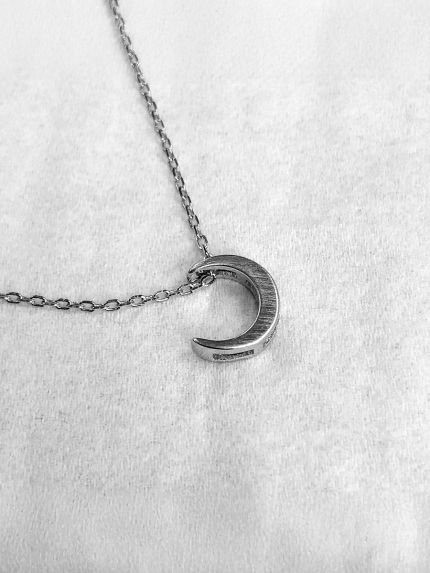 Кольє без вставок Срібло 925° (родій) кл2/1008