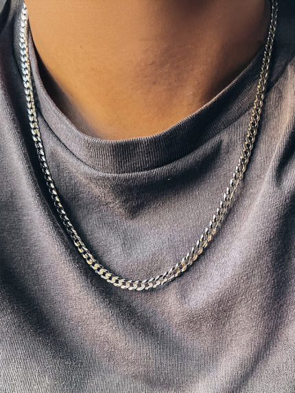 Ланцюг Срібло 925° (родій) 145р 7