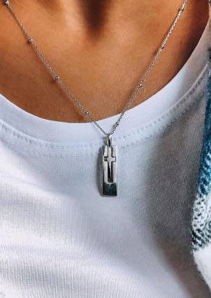 Підвіс без вставок Срібло 925° (родій) 89050