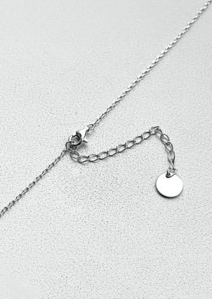 Кольє без вставок Срібло 925° (родій) 9560269