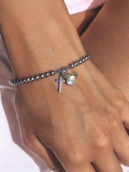 Підвіс фіаніт Срібло 925° (родій) пк2/1056