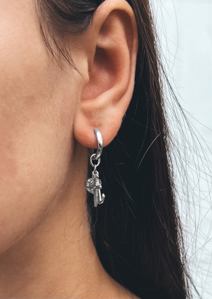 Підвіс фіаніт Срібло 925° (родій) пк2/1056