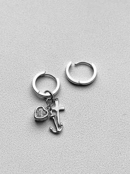 Підвіс фіаніт Срібло 925° (родій) пк2/1056