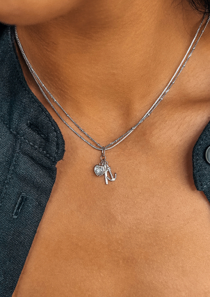 Підвіс фіаніт Срібло 925° (родій) пк2/1056