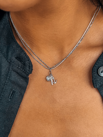 Підвіс фіаніт Срібло 925° (родій) пк2/1056