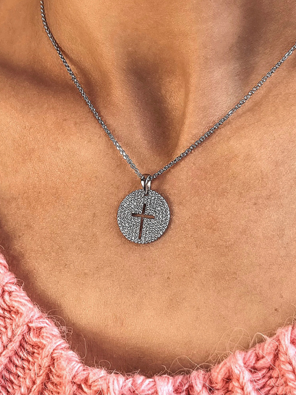 Підвіс фіаніт Срібло 925° (родій) 1002п