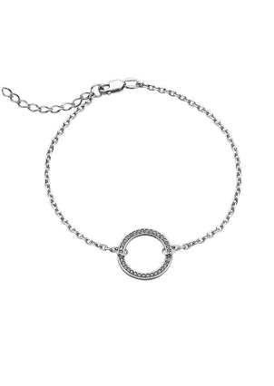 Браслет фіаніт Срібло 925° (родій) 75207