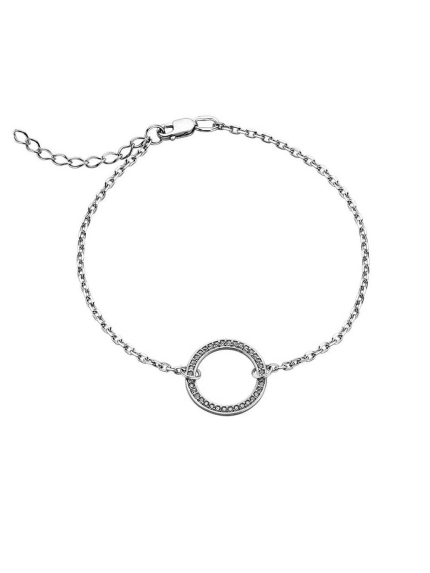 Браслет фіаніт Срібло 925° (родій) 75207