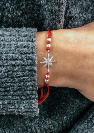 Браслет фіаніт Срібло 925° (родій) 75161