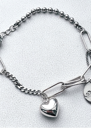 Браслет без вставок Срібло 925° YC150010