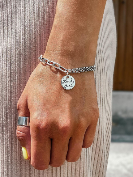 Браслет без вставок Срібло 925° YC150009