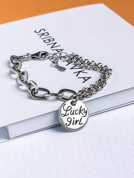 Браслет без вставок Срібло 925° YC150009