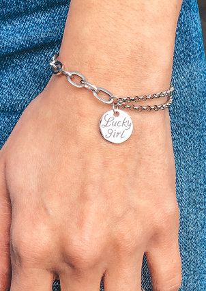 Браслет без вставок Срібло 925° YC150009