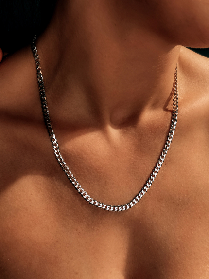 Ланцюг Срібло 925° (родій) 079р 7