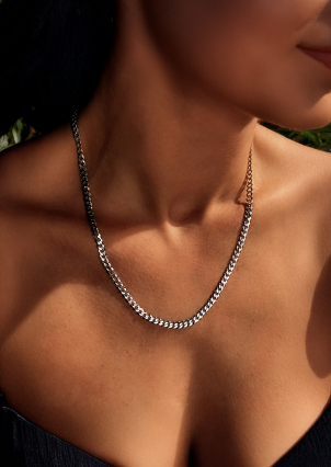 Ланцюг Срібло 925° (родій) 079р 7