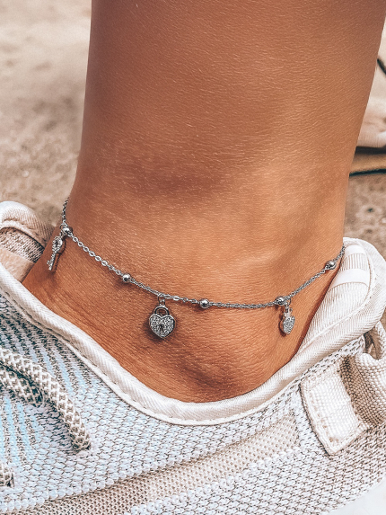 Браслет фіаніт Срібло 925° (родій) б2ф/718