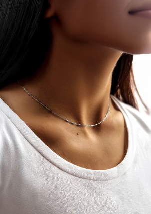 Ланцюг Срібло 925° (родій) SC28P18