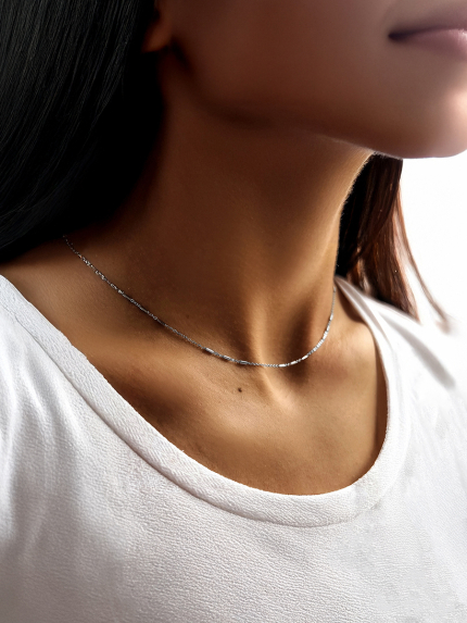 Ланцюг Срібло 925° (родій) SC28P18