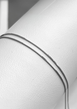 Ланцюг Срібло 925° (родій) SC07P18