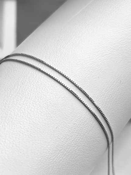 Ланцюг Срібло 925° (родій) SC07P18