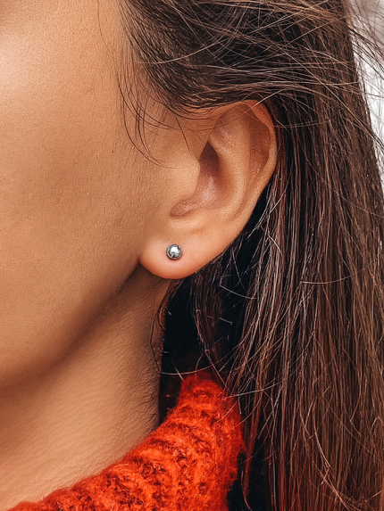 Earrings without inserts Silver 925° (rhodium) 1-5186.0.2