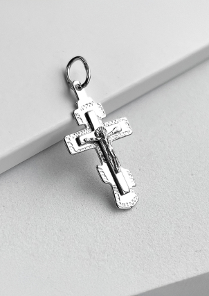 Підвіс без вставок Срібло 925° (родій) 2-8170.0.2