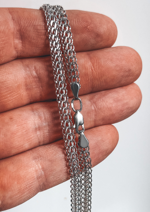 Ланцюг Срібло 925° (родій) 52070