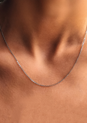 Ланцюг Срібло 925° (родій) sc06p18