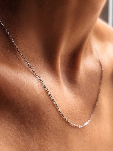 Ланцюг Срібло 925° (родій) sc06p18