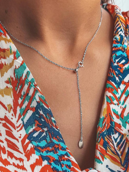 Ланцюг Срібло 925° (родій) sc06pad18