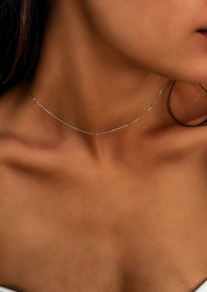 Ланцюг Срібло 925° (родій) sc06pad18